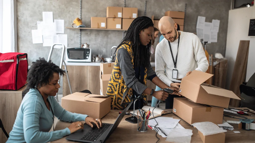 en route to dhl ecommerce distribution center